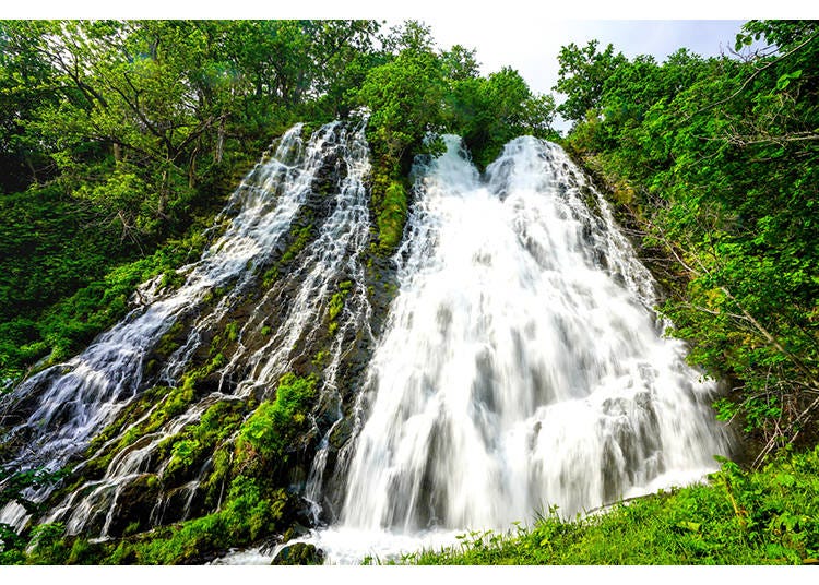 2.知床最大の滝「オシンコシンの滝」
