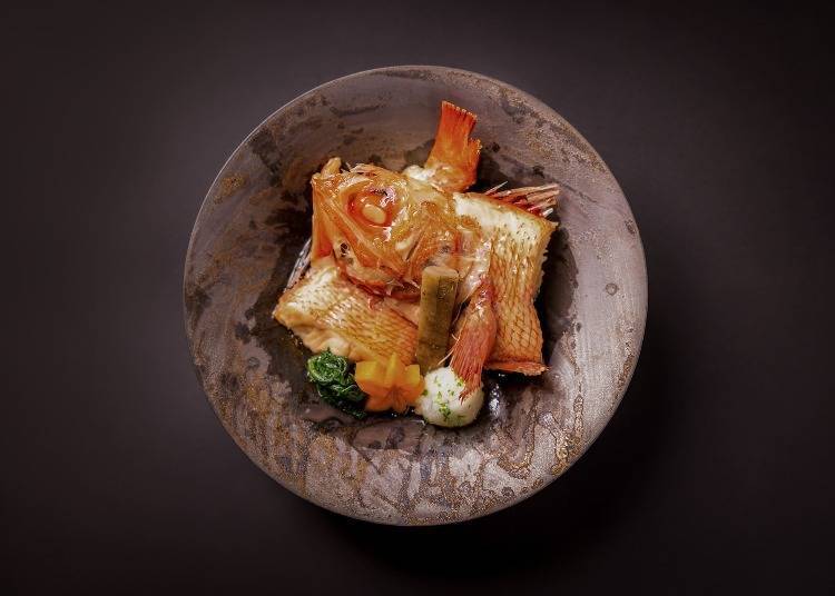 An example of the “Original Japanese Kaiseki” dinner  (Photo: Seijyakubow)