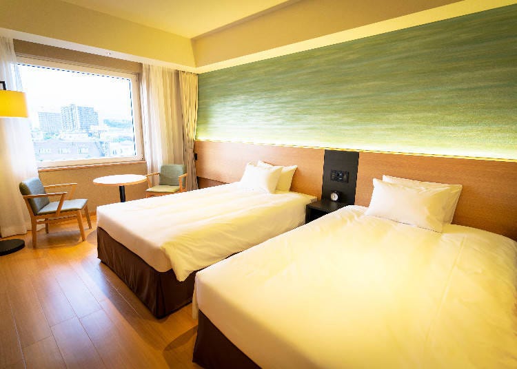 Superior Twin (Non-smoking / 27 sq meters) (Photo: Hakodate Yunokawa Onsen Umi to Akari)