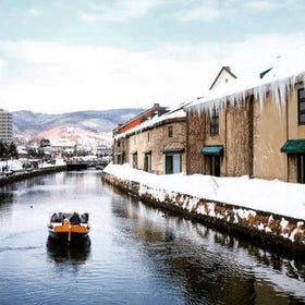 (Winter Fantasy Scenery) Otaru Canal