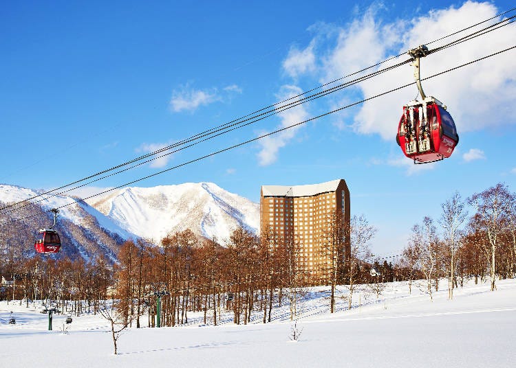 The ski lift is about 5 minutes on foot from the hotel. (Image: The Westin Rusutsu Resort)