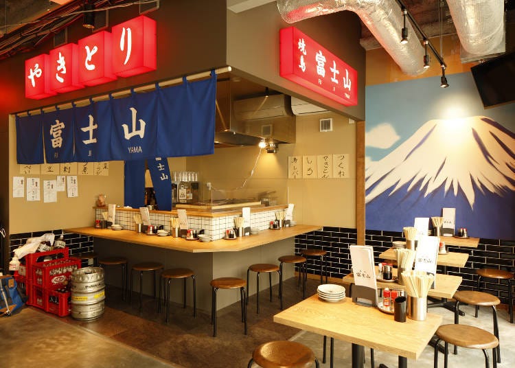 A Japanese-style yakitori restaurant (Photo: Machi Seikatsushitsu)