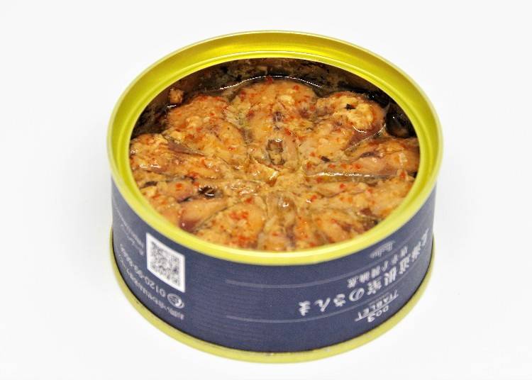 ▲北海道根室のさんま 唐辛子醤油煮（95g、598円）