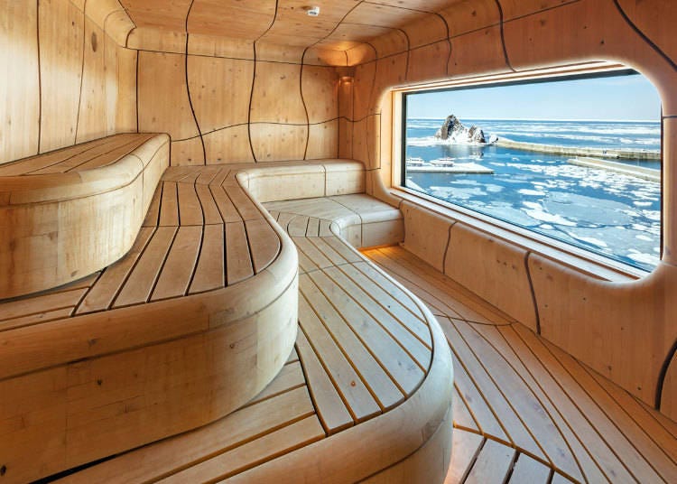 Relax in a Cozy Sauna with Stunning Views of World Heritage Shiretoko