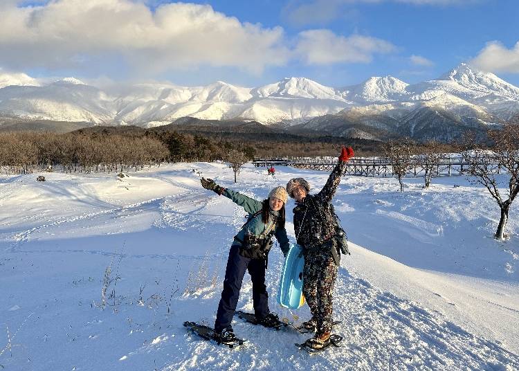 冬季知床五湖的森林嚮導們｜照片由LAN《It’s Hokkaido 北海道・道東生活》所提供