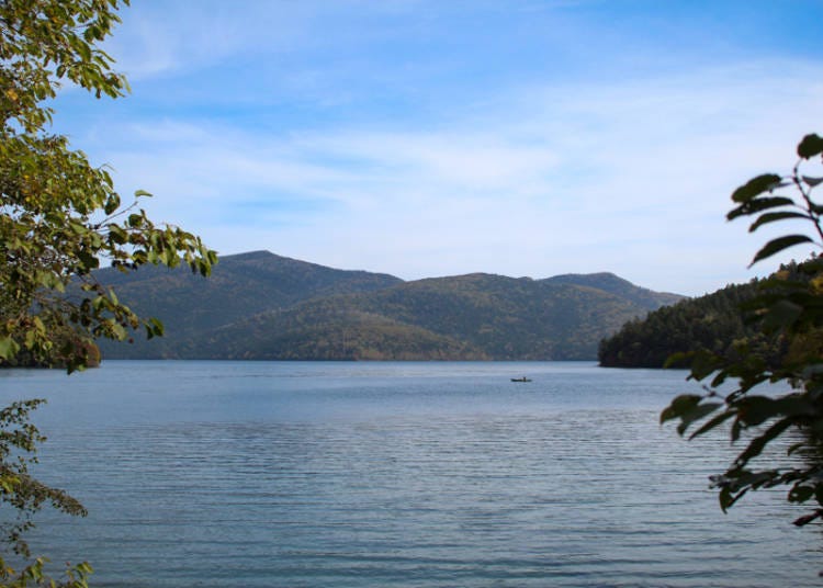 Lake Shikaribetsu during late summer