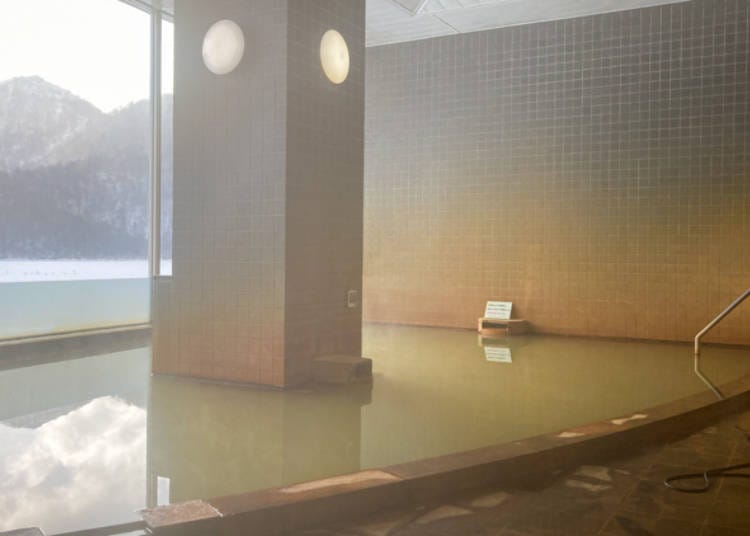 Indoor onsen