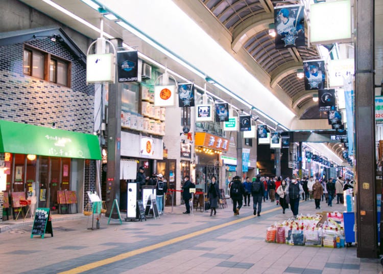 What is Tanukikoji Shopping Street?