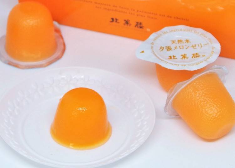 ▲The bite-sized 16-gram jellies are especially recommended as they can be eaten as a palate cleanser or as a light dessert!
