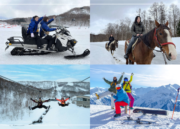 Top 10 Winter Activities in Niseko: Snowmobiling, Horseback Riding, and More