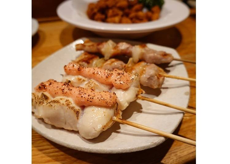 「波飛沫」的明太子烤雞胸肉｜照片由LAN《It’s Hokkaido 北海道・道東生活》所提供