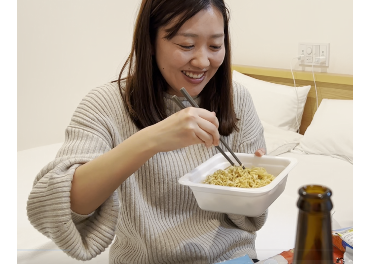Mさんのおすすめ①：やきそば弁当 北見焼肉味