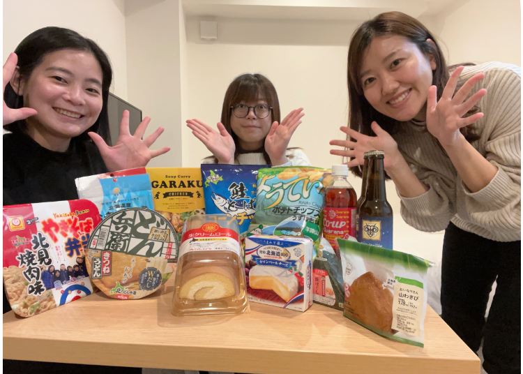 이번에 홋카이도 편의점 음식을 취재한 LIVE JAPAN의 편집자들을 소개한다!