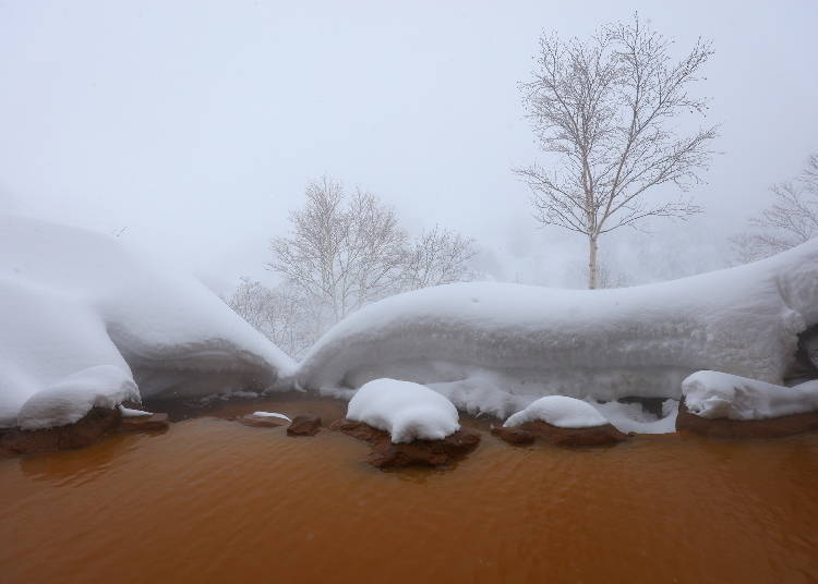 十勝岳溫泉的「秘湯」（圖片來源：PIXTA）