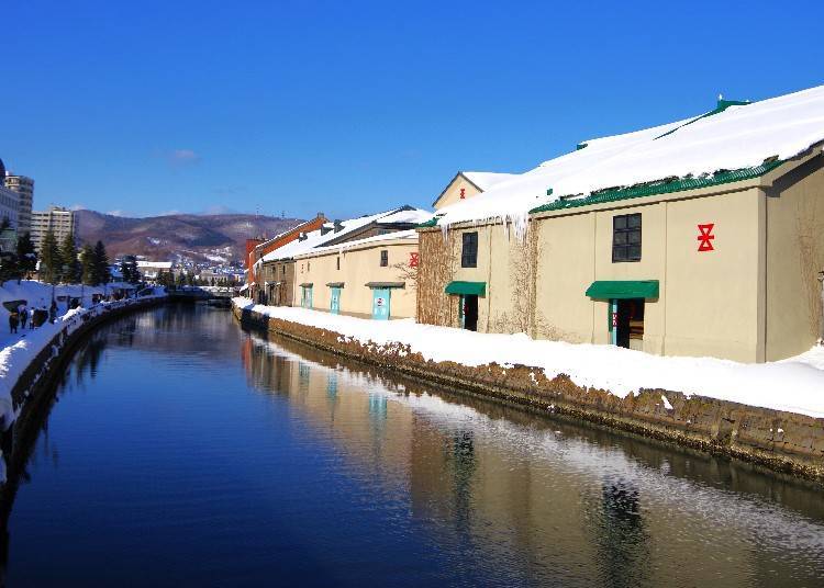 The classic photo spot on Otaru Canal: Asakusa Bridge
