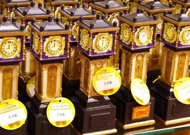 Orgel Doh Steam Clock (55mm x 65mm x 175mm, 5,940 yen each)