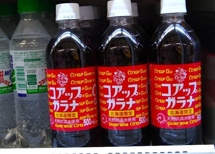 Find them in the soft drink corner at MEGA Donkey Sapporo Tanukikoji
