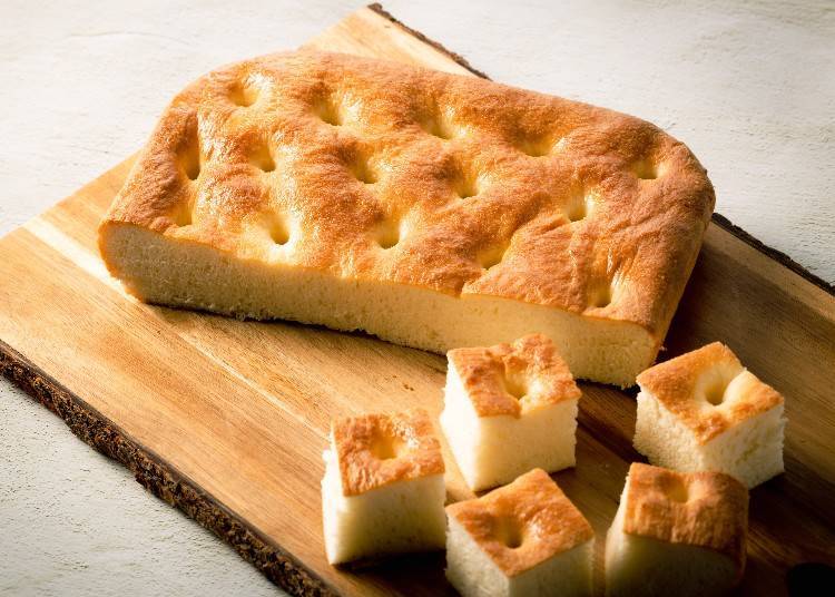 The focaccia is baked fresh daily, and is a delightful accompaniment to a variety of dishes!