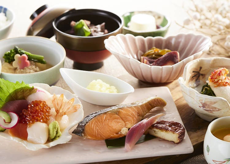 A winter 2024 Japanese set meal.