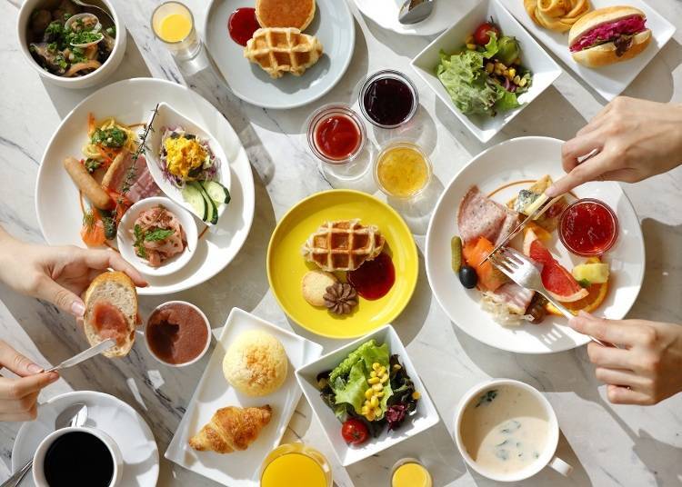 SKY J breakfast buffet