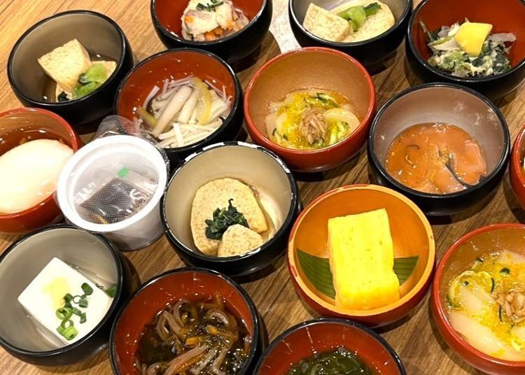 Small Kobachi Yokocho dishes