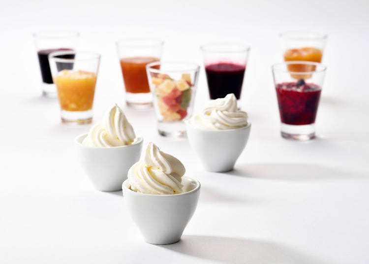 Just some of hotel's sweets selection.