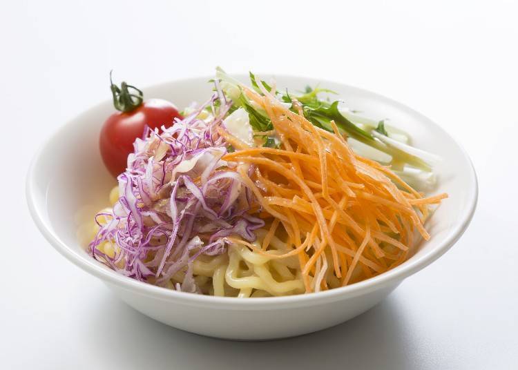 ▲拉麵沙拉是源自於札幌格蘭大酒店的當地美食