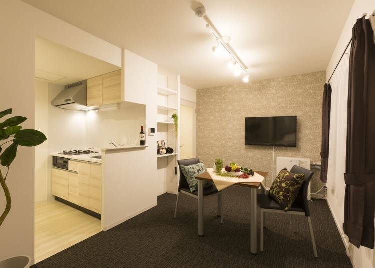 ▲Hotel ONE'S RESIDENCE的餐廳和廚房（圖片提供：klook）