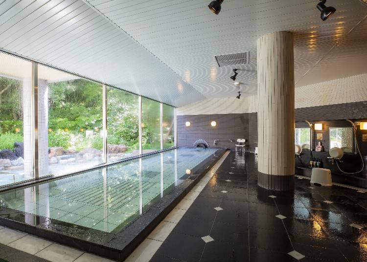 ▲Otaru Asari Classe Hotel的大眾池