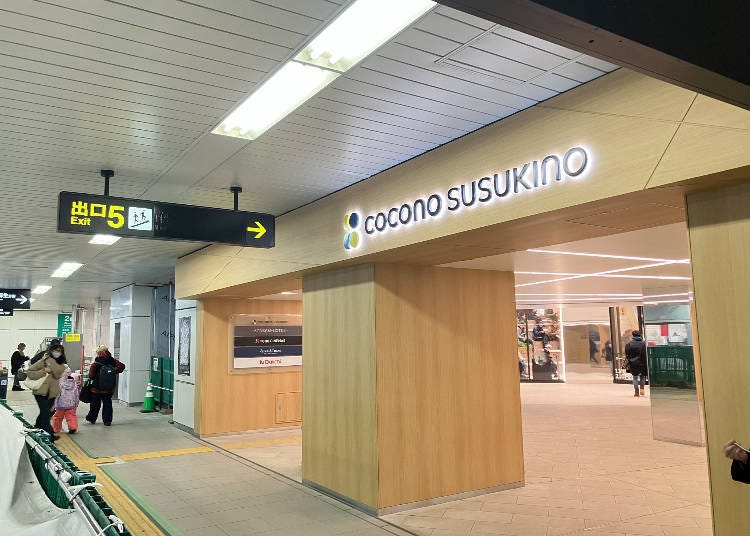 Getting to COCONO Susukino