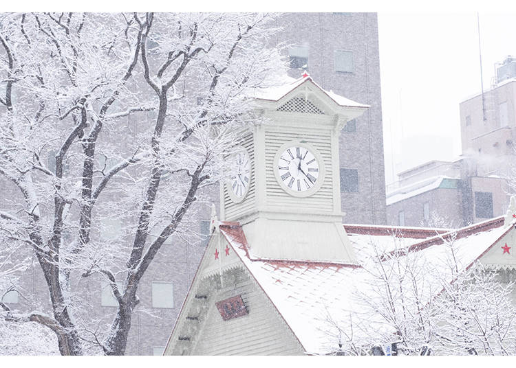 寒さがピークとなる1〜2月には、「さっぽろ雪まつり」など雪のイベントも多数開催。（画像提供：ピクスタ）