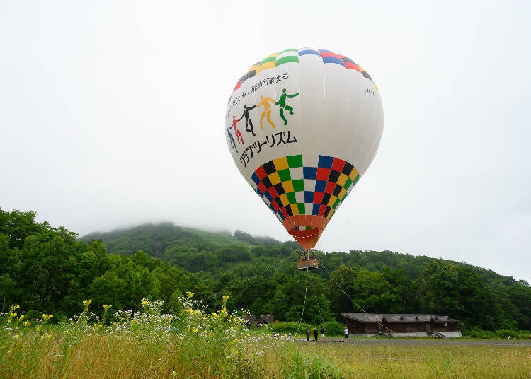 10. Soar Above Hokkaido in a Hot Air Balloon