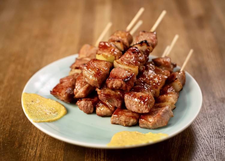 Muroran yakitori from Yakitori no Ippei. (Photo courtesy of Yakitori no Ippei)