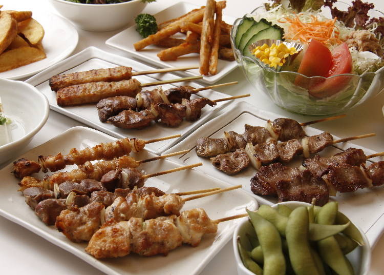 Image of dishes from Torisei. (Photo courtesy of Torisei)