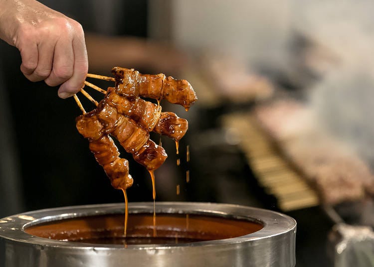 소스는 창업 이래 전해져 온 비전의 맛 (사진 제공: 야키토리 잇페이)