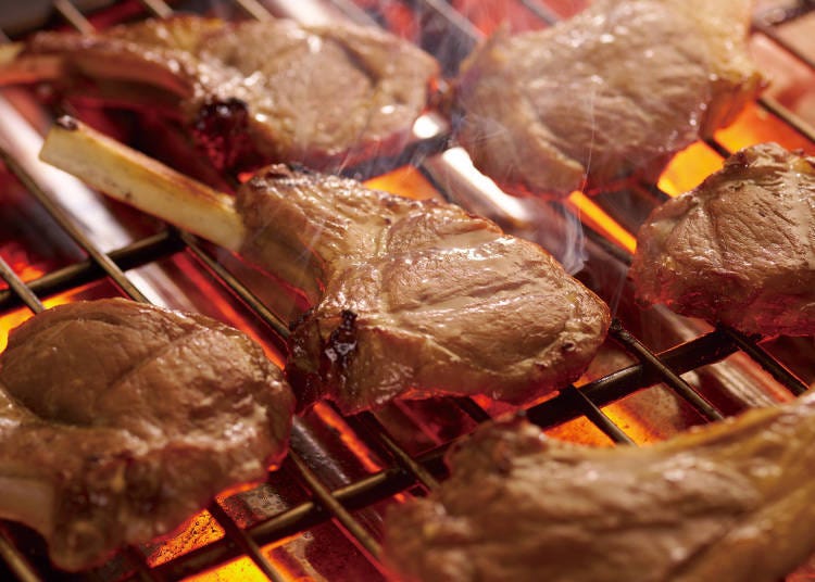 還有羊肉排等其他料理（照片提供：松尾成吉思汗烤肉）