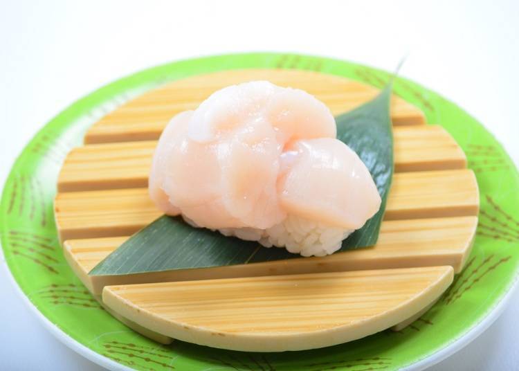 "Nikai Date Hotate" (Double-Layered Scallop) (Photo courtesy of Nemuro Hanamaru)