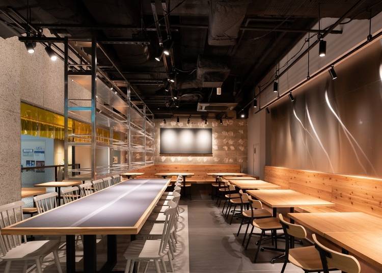 The interior of the Ichiyaboshi to Kaisendon Dekitateya Clock Tower location. (Photo courtesy of Nemuro Hanamaru)