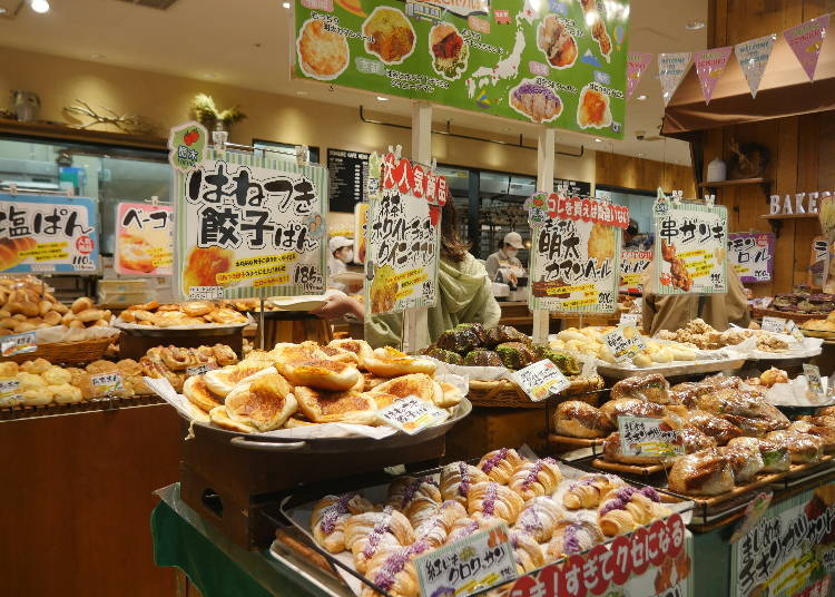 Donguri offers a variety of creative breads, including Dumpling Bread and Matcha White Chocolate Kouign-Amann. (Photo credit: Donguri)