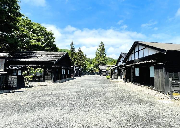 Matsumae Domain Residence, a recreation of an Edo Period streetscape