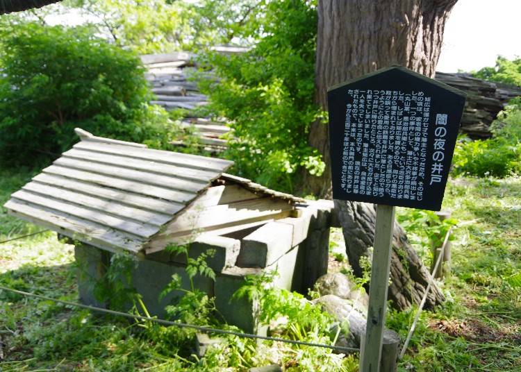 ▲闇の夜の井戸