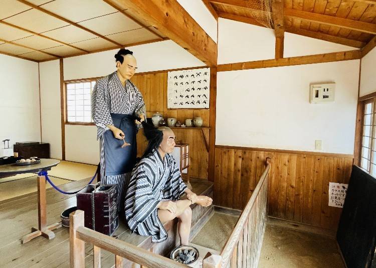 ▲仿真的模特兒假人