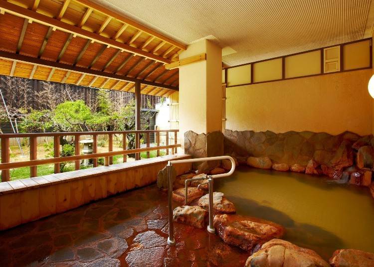 ▲松前也有溫泉（圖片提供：溫泉旅館矢野）