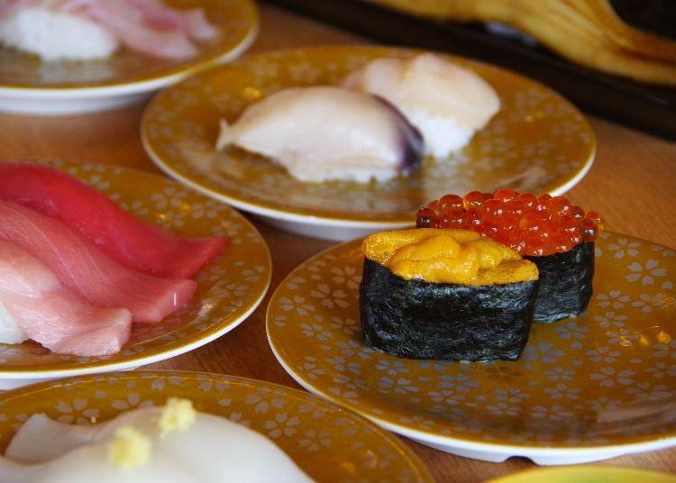 ▲海膽跟鮭魚卵，用料不手軟