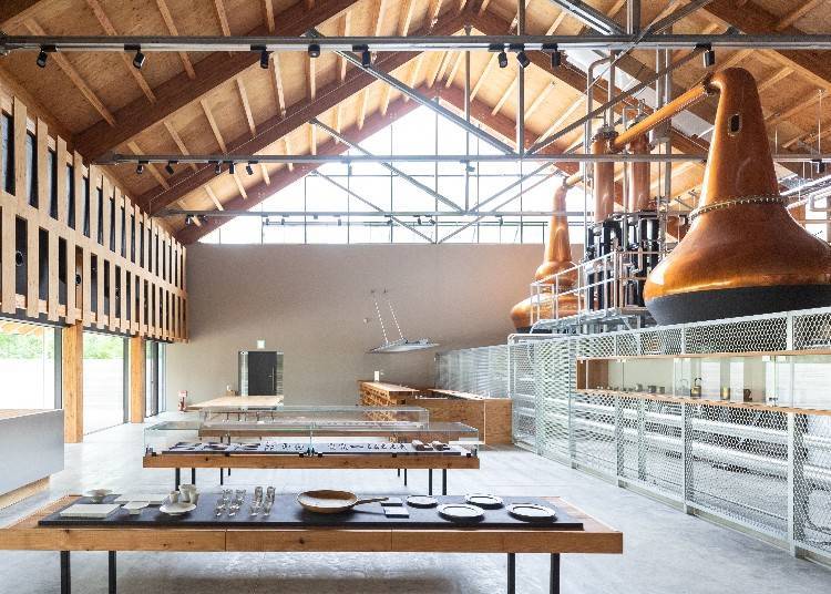 8) Shopping and Distillery Tours in the Midst of Nature!