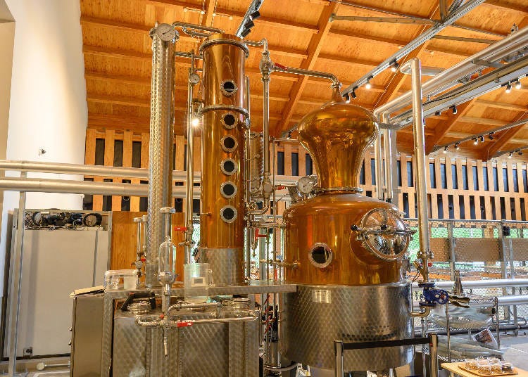Let the Tour Begin! The Gin Production Zone