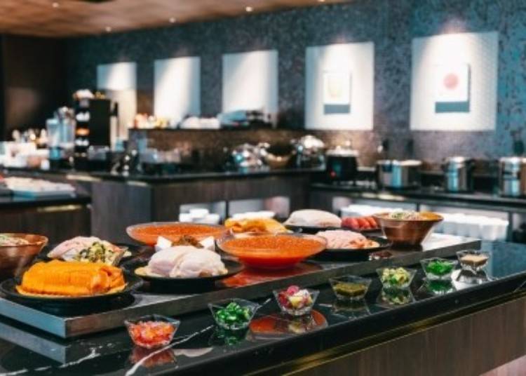 The buffet restaurant, 'Azalea.'