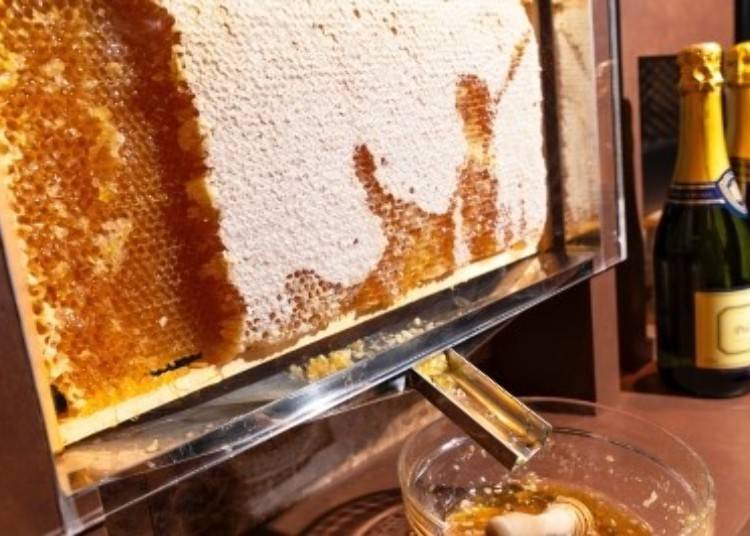 Honey harvested from local beehives is perfect for pairing with pancakes or blue cheese.