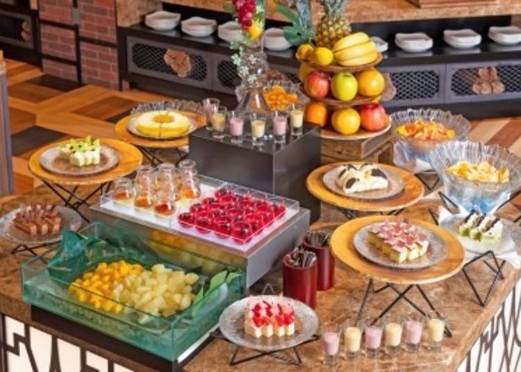 There are also sweets made with fruits and vegetables.