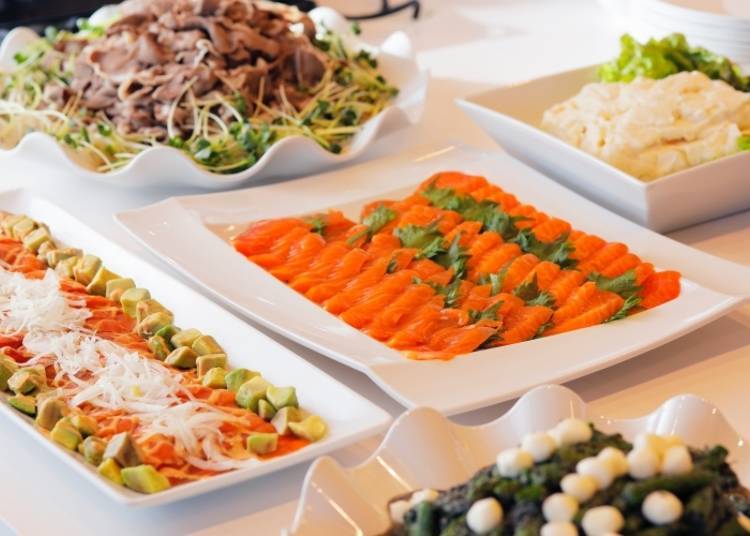 ▲各式各樣的美食佳餚